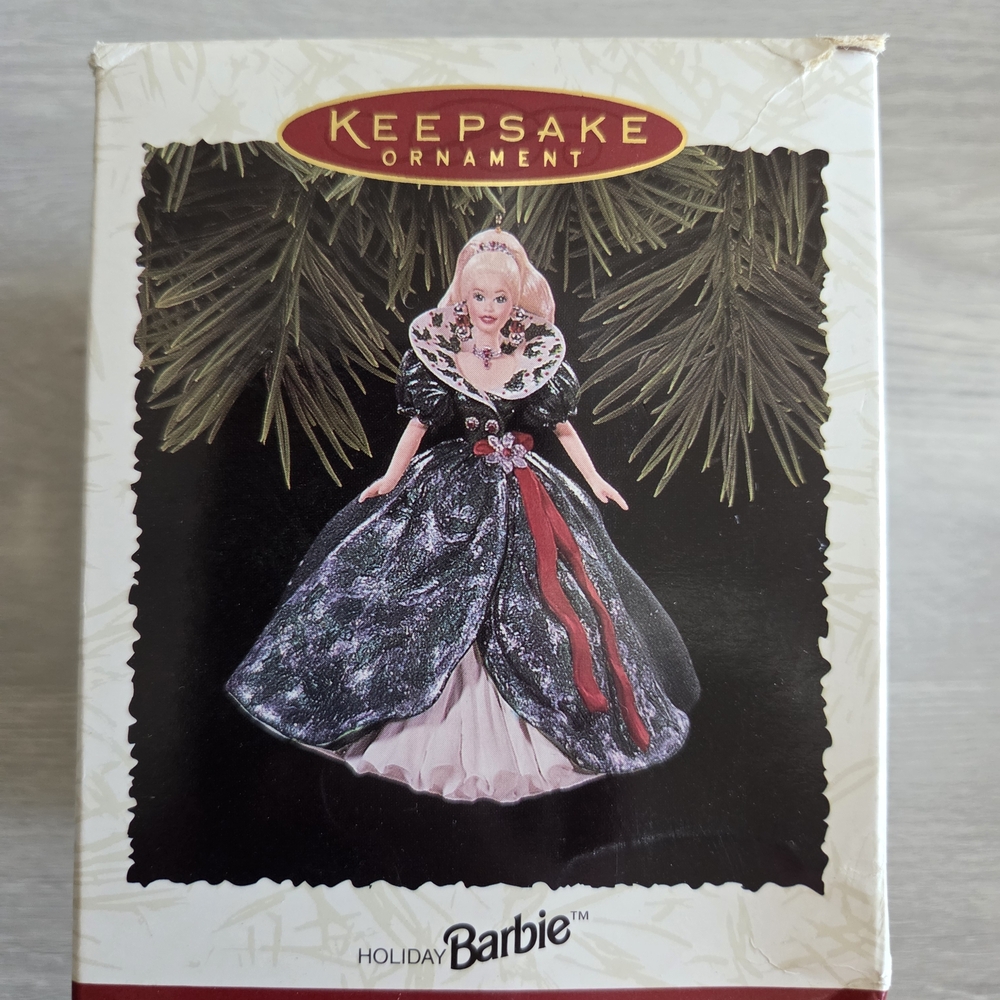 1995 Hallmark Keepsake Ornament - Holiday Barbie